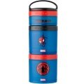 BlenderBottle Storage Container Whiskware Snack Container Spider Man 3-pack