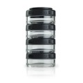 BlenderBottle Container GoStak 40ml black 4-pack