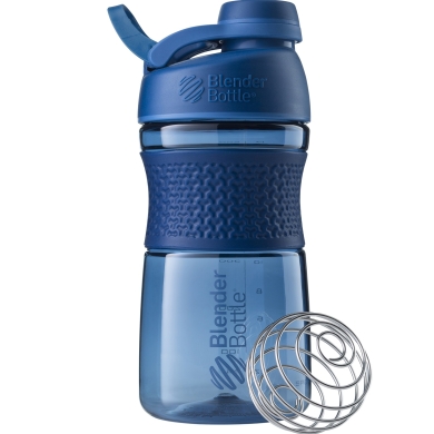 BlenderBottle Sports Mixer Twist 590ml navy blue