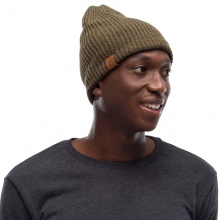 Buff Knitted Hat (Beanie) Lyne Knit and Polar bark