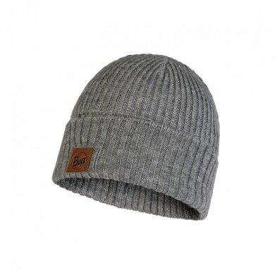 Buff Knitted Hat (Beanie) Rutger light grey