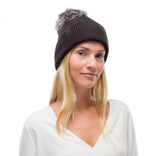 Buff Knitted Hat (Pom Pom) Kesha Black