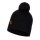 Buff Hat (Pom Pom) Knit & Polar Raisa black