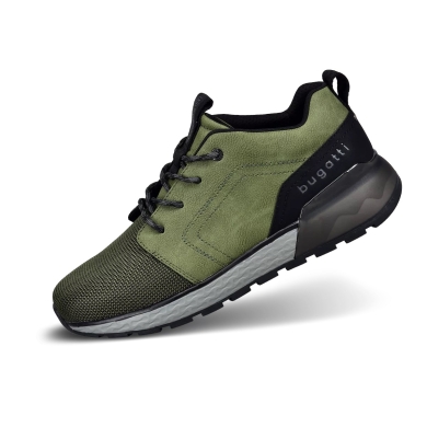 Bugatti Sneaker Plasmax (textile upper material) green Men