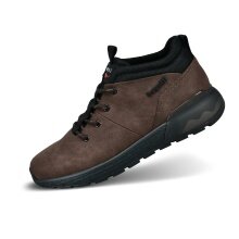 Bugatti Sneaker Plasmax (synthetic material in smooth leather look) brown Men