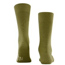 Burlington Daily Sock Leeds SO Moss Green Men - 1 Pair