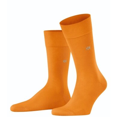 Burlington Daily Sock Dublin (gassed cotton) orange Men - 1 Pair