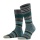 Burlington Daily Sock Stripe petrol blue/multicoloured Men - 1 Pair