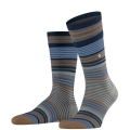 Burlington Daily Sock Stripe dark grey/multicoloured Men - 1 Pair