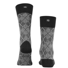 Burlington Daily Sock Crew Carrington black Men - 1 Pair