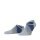 Burlington Daily Sock Sneaker Clyde (Argyle Pattern) Grey Blue Men - 1 Pair