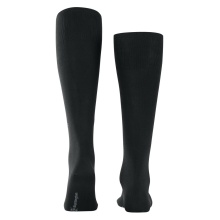 Burlington knee socks Dublin (made of mercerized cotton) black Men - 1 pair