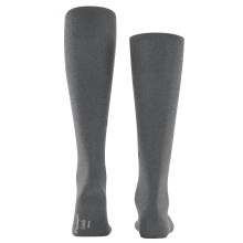 Burlington Knee Socks Leeds 2024 (climate-regulating) dark grey Men's - 1 pair