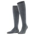 Burlington Knee Socks Leeds (climate-regulating and comfortable) dark grey Men - 1 Pair