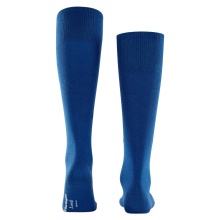 Burlington Knee Socks Leeds (climate-regulating and comfortable) royal blue Men - 1 Pair