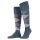 Burlington Knee Socks Preston (Argyle Pattern) blue/grey Men - 1 Pair