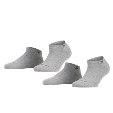 Burlington Daily Sock Sneaker Everyday Grey Women - 2 Pairs