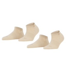 Burlington Daily Sock Sneaker Everyday sand brown Women - 2 Pairs