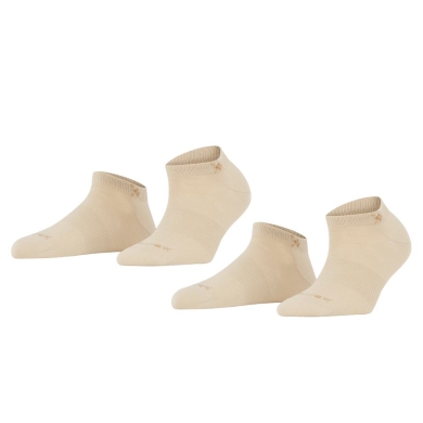 Burlington Daily Sock Sneaker Everyday sand brown Women - 2 Pairs