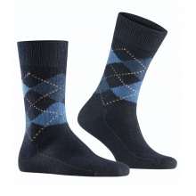 Burlington Daily Sock Preston (soft material quality) navy blue Men - 1 pair