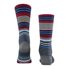 Burlington Daily Sock Stripe navy/grey Men - 1 Pair