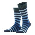 Burlington Daily Sock Blackpool New (block stripes) navy/multicoloured Men - 1 Pair