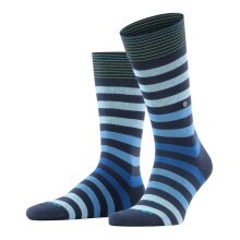 Burlington Daily Sock Blackpool New (block stripes) navy/multicoloured Men - 1 Pair