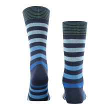 Burlington Daily Sock Blackpool New (block stripes) navy/multicoloured Men - 1 Pair