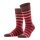 Burlington Daily Sock Blackpool New (Block Stripes) coral/red/multicoloured Men - 1 Pair