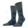 Burlington Daily Sock Clyde (highest wearing comfort) carbon grey Men - 1 Pair