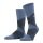 Burlington Daily Sock Clyde (highest wearing comfort) denim blue Men - 1 Pair