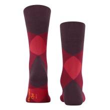 Burlington Daily Sock Clyde (highest wearing comfort) red Men - 1 Pair