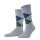 Burlington Daily Sock Crew King SO (Argyle Pattern) #23 light grey Men - 1 Pair