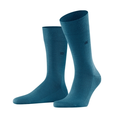 Burlington Daily Sock Leeds SO Men aquamarine - 1 Pair