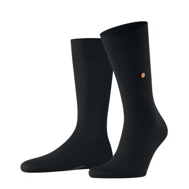 Burlington Daily Sock Lord SO NEW (Organic Cotton) black Men - 1 Pair