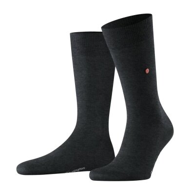 Burlington Daily Sock Lord SO NEW (Organic Cotton) dark grey Men - 1 Pair