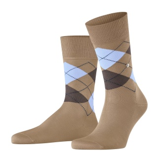 Burlington Daily Sock Manchester (Argyle Pattern) beige Men - 1 Pair