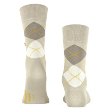 Burlington Daily Sock Manchester (Argyle Pattern) Sand Brown Men - 1 Pair