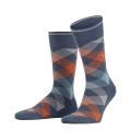 Burlington Daily Sock Newcastle (Diamond Pattern) dark blue Men - 1 Pair