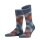 Burlington Daily Sock Newcastle (Diamond Pattern) dark blue Men - 1 Pair