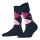 Burlington Daily Sock Queen (Argyle Pattern) navy blue/pink Women - 1 Pair