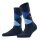 Burlington Daily Sock Queen (Argyle Pattern) navy/light blue Women - 1 Pair