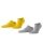 Burlington Daily Sock Sneaker Everyday yellow/grey Men - 2 Pairs