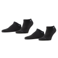 Burlington Daily Sock Sneaker Everyday black Men - 2 Pairs