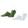 Burlington Daily Sock Sneaker Everyday Green/White Men - 2 Pairs