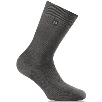 Rohner Business Sock Crew Capri anthracite Men - 1 Pair