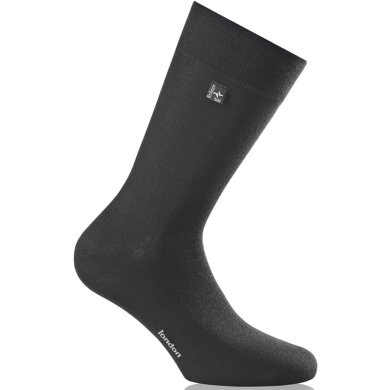 Rohner Business Sock Crew London black Men - 1 Pair