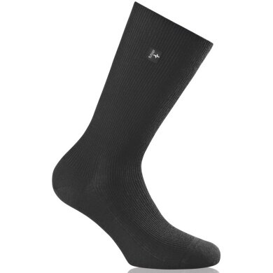 Rohner Business Sock Crew Super WO black Men - 1 Pair