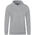 JAKO Leisure Hoodie Hoodie Organic (Organic Cotton) light grey mottled Boys