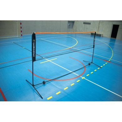 Carrington Portable Badminton Net 3 Metres - black/orange